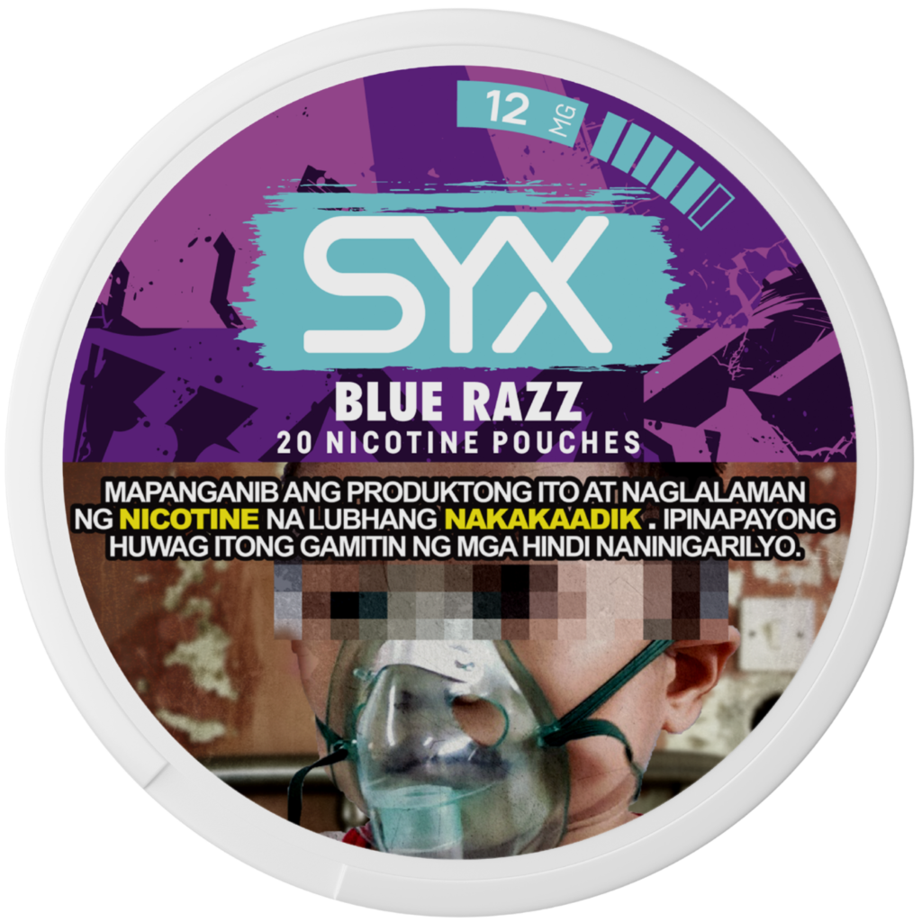syx blue razz 12mg